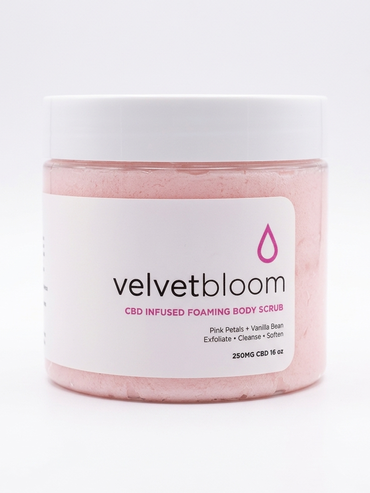 Velvet Bloom Foaming Body Scrub